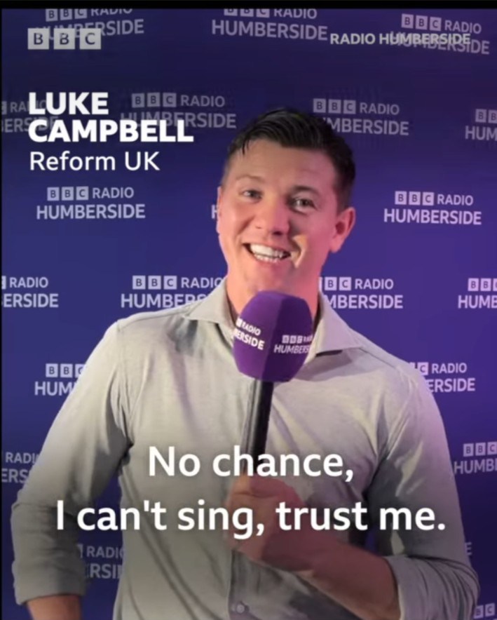Luke Campbell in a BBC Radio Humberside mayoral candidate interview