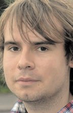 Jono Read portrait from the 2007 North Norfolk News feature about young people and local democracy.